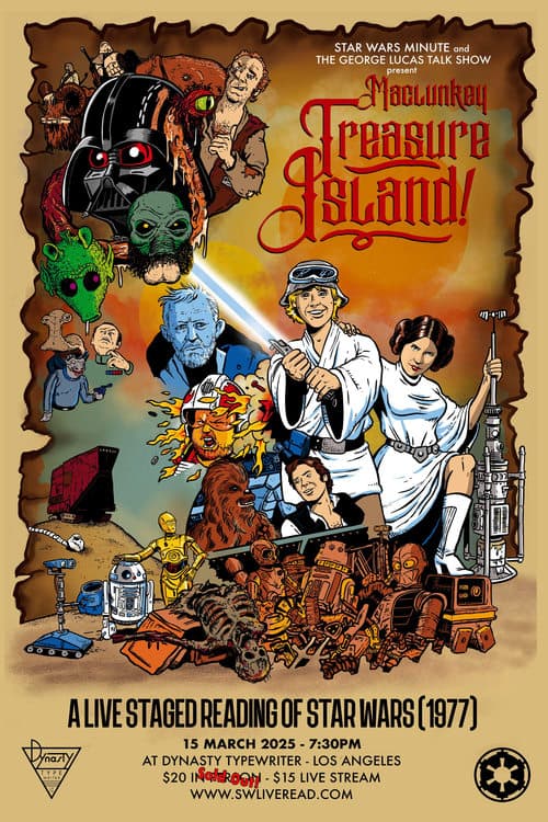 Maclunkey Treasure Island poster