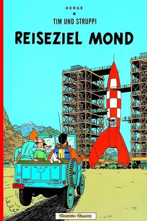 Tim und Struppi - Reiseziel Mond poster