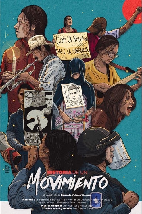 Historia de un movimiento poster