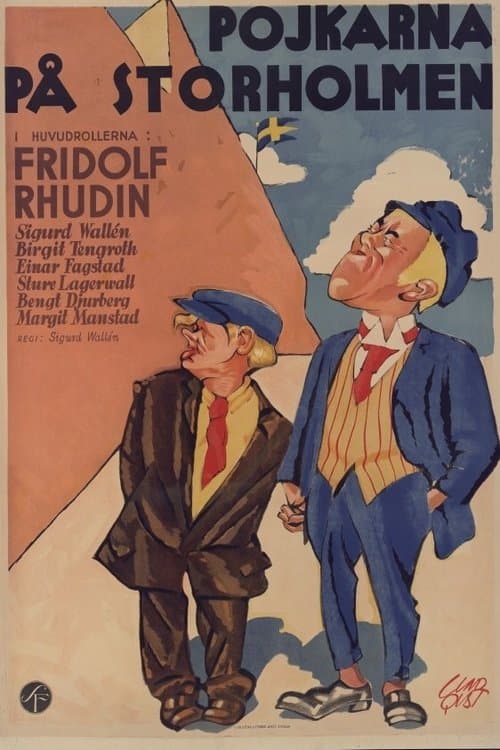 Pojkarna på Storholmen poster