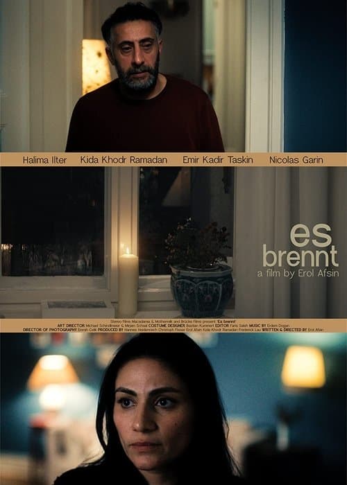 Es brennt poster