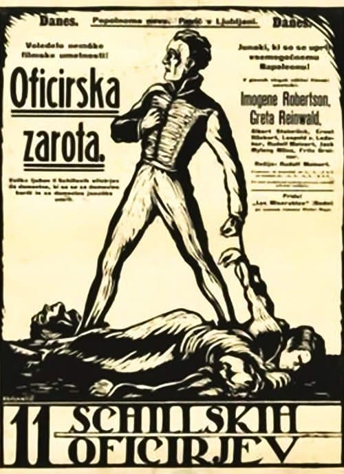 Die elf schillschen Offiziere poster