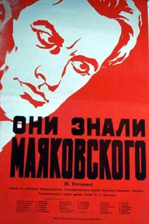 Они знали Маяковского poster
