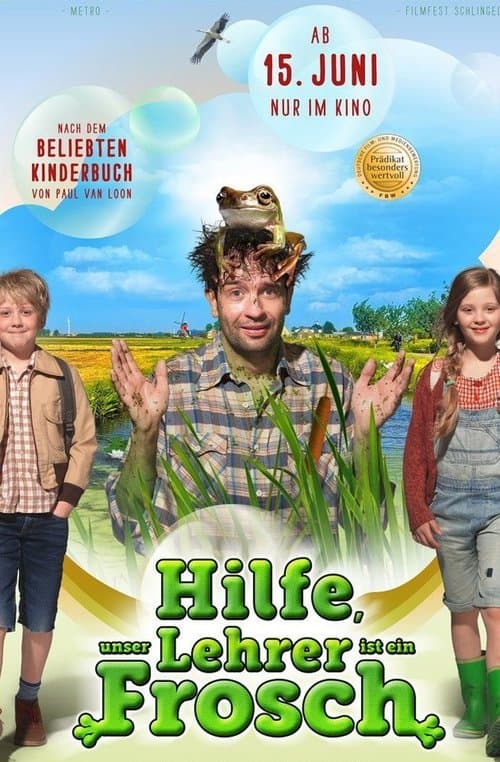 Hilfe, unser Lehrer ist ein Frosch poster
