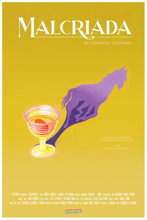 Malcriada poster