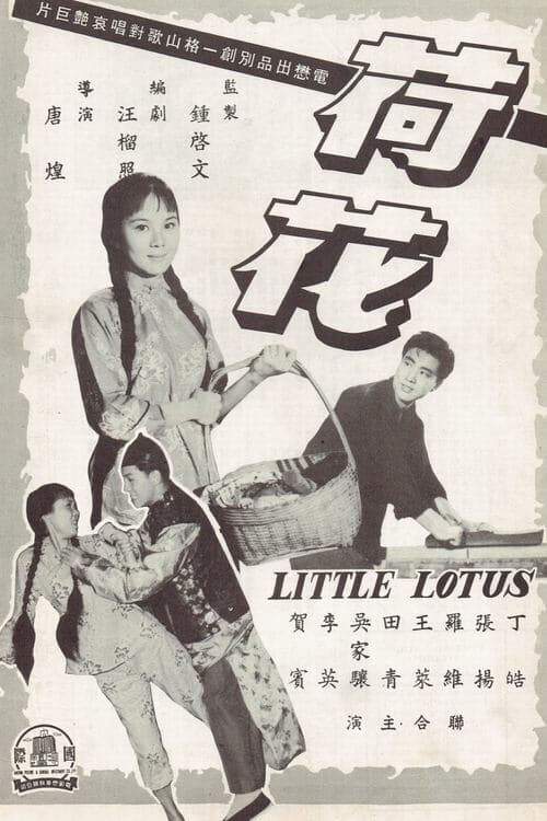 荷花 poster