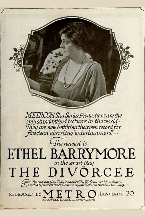 The Divorcee poster