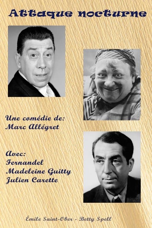 Attaque nocturne poster