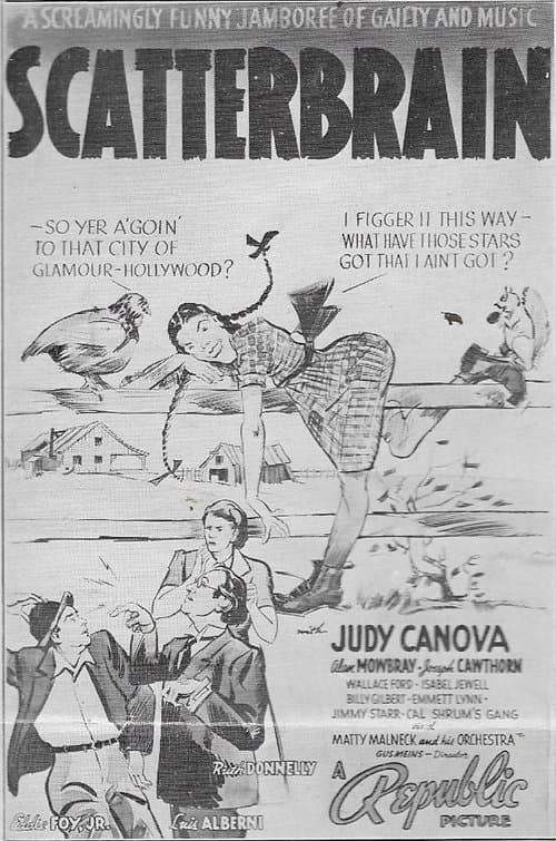 Scatterbrain poster