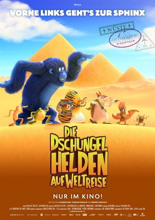 Die Dschungelhelden auf Weltreise poster