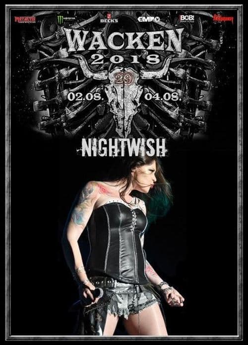 Nightwish: Live at Wacken poster