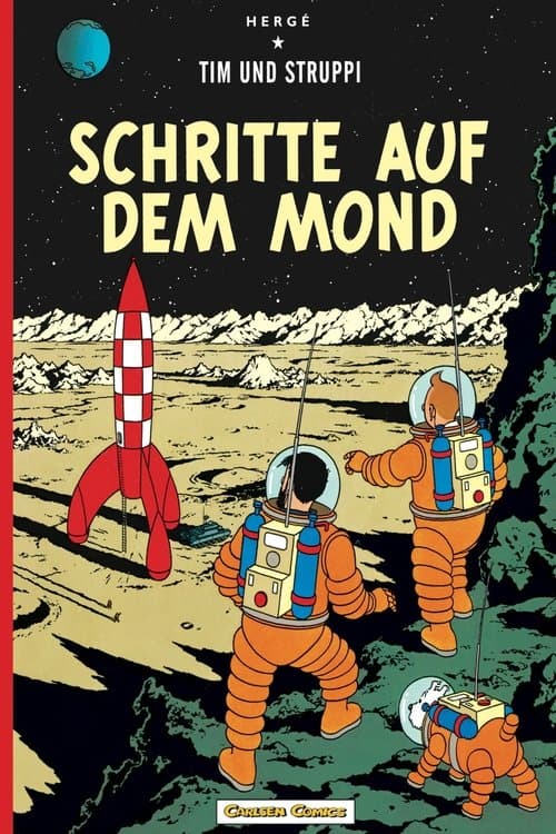 Tim und Struppi - Schritte auf dem Mond poster