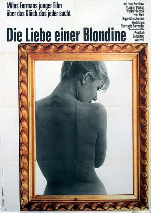 Die Liebe einer Blondine poster