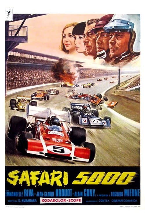 栄光への５０００キロ poster