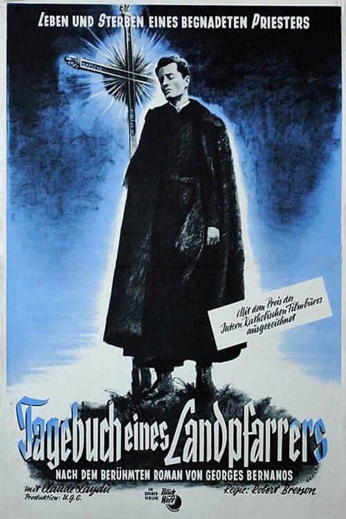 Tagebuch eines Landpfarrers poster
