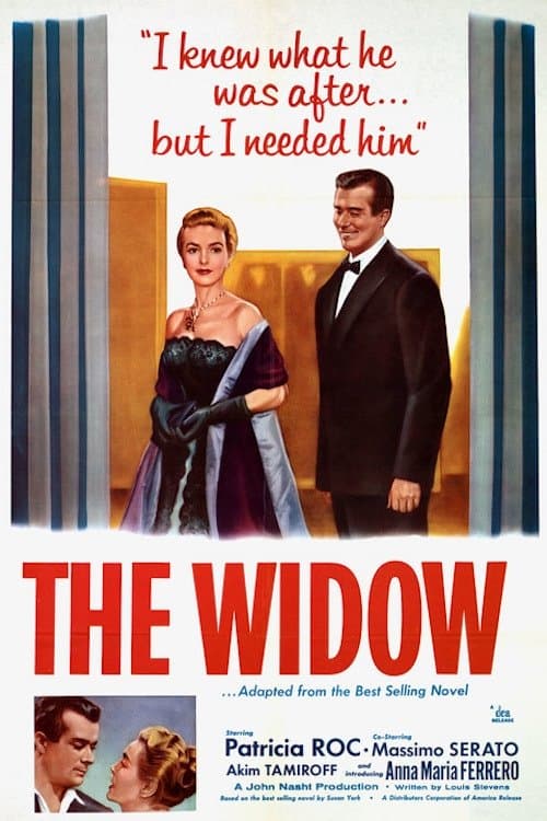 La vedova X poster