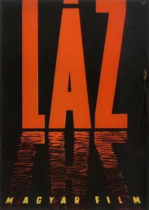 Láz poster