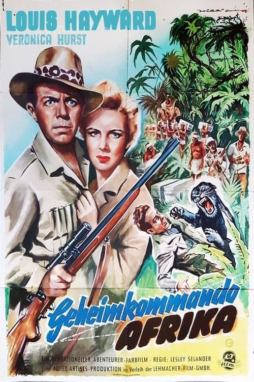 Geheimkommando Afrika poster