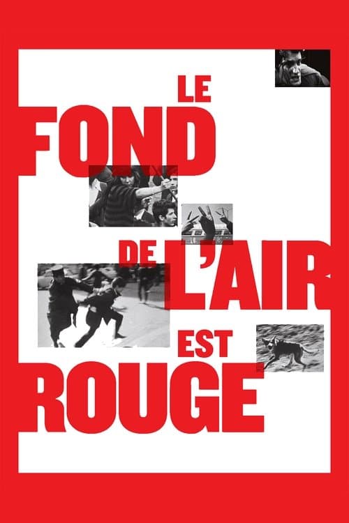 Rot ist die blaue Luft poster