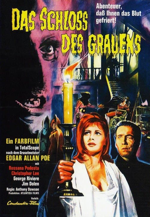 Das Schloss des Grauens poster