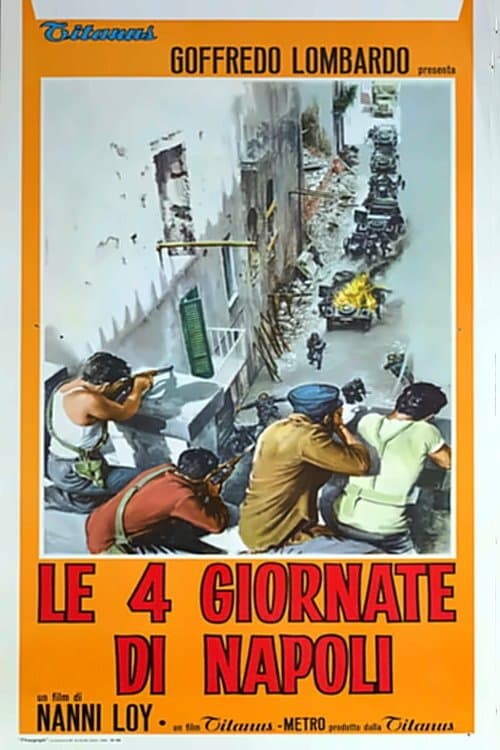 Die vier Tage von Neapel poster