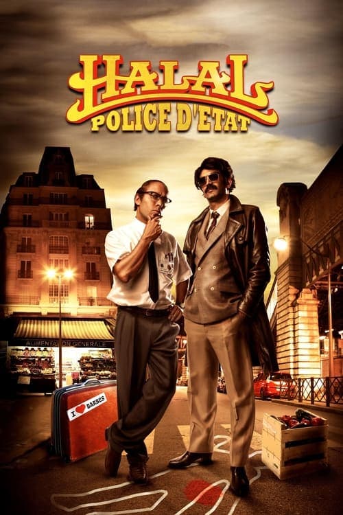 Halal police d'État poster