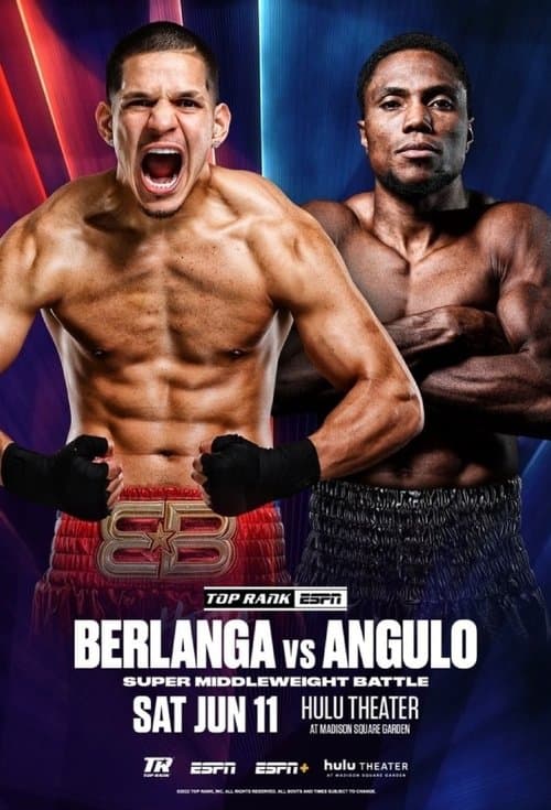 Edgar Berlanga vs. Alexis Angulo poster