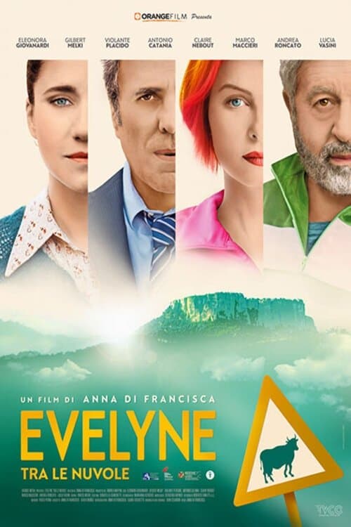 Evelyne tra le nuvole poster