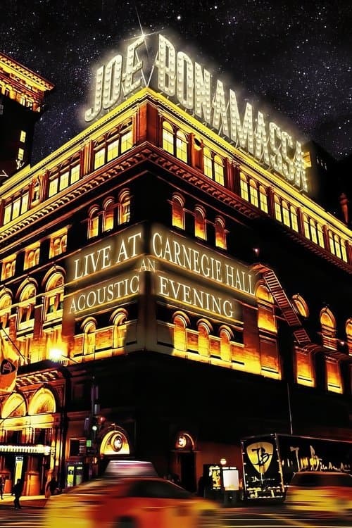 Joe Bonamassa: Live at Carnegie Hall - An Acoustic Evening poster