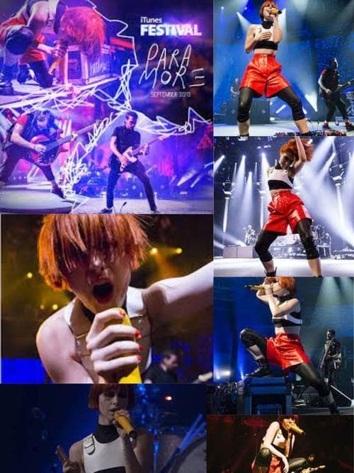 Paramore - iTunes Festival 2013 poster