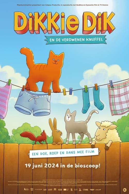 Dikkie Dik en de verdwenen knuffel poster