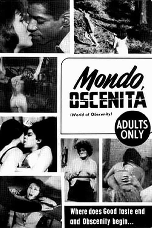Mondo oscenità poster