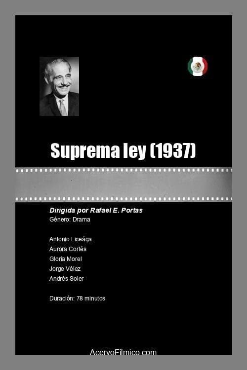 Suprema ley poster