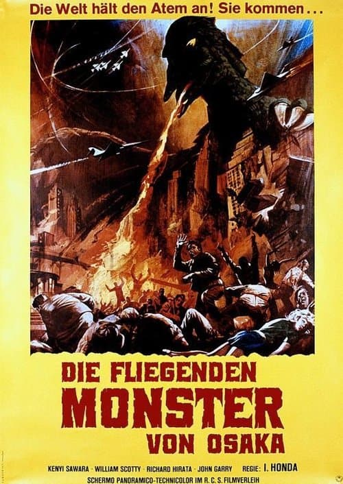 Rodan - Die fliegenden Monster von Osaka poster