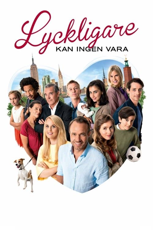 Lyckligare kan ingen vara poster