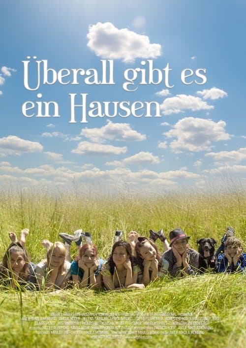 Überall gibt es ein Hausen poster