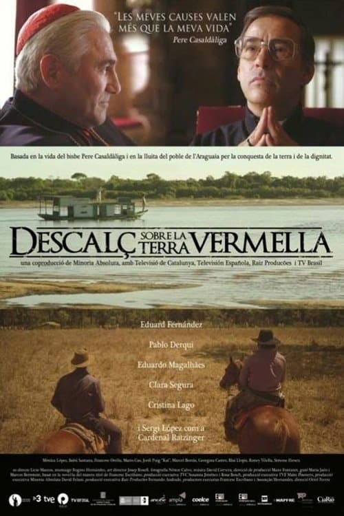 Descalç sobre la terra vermella poster