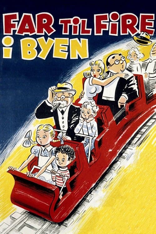 Far til fire i byen poster