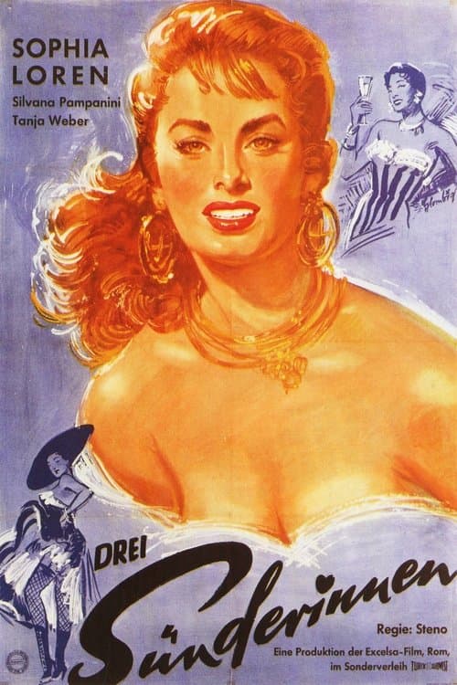 Drei Sünderinnen poster