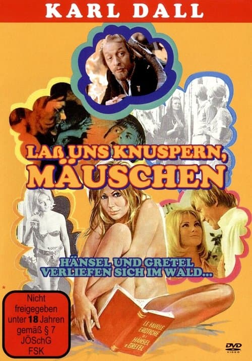 Hänsel und Gretel verliefen sich im Wald poster