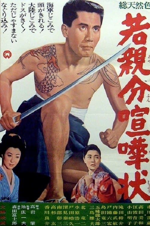 若親分喧嘩状 poster