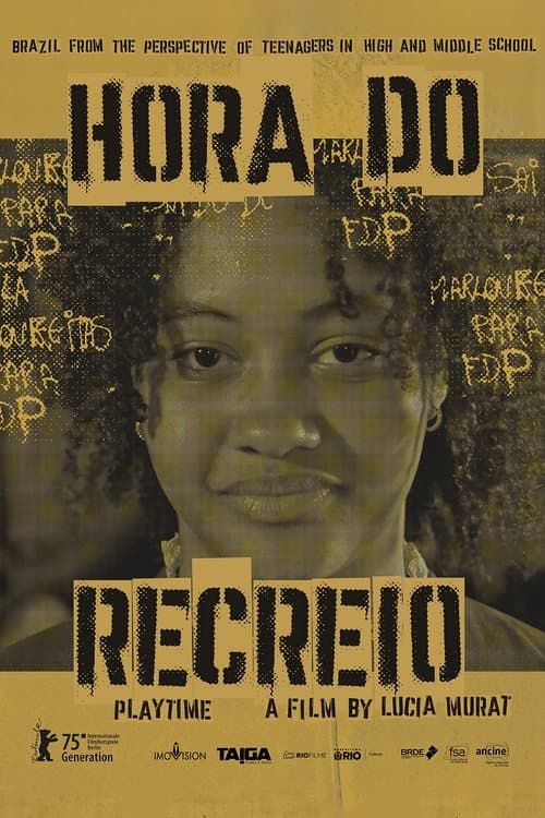 Hora do recreio poster