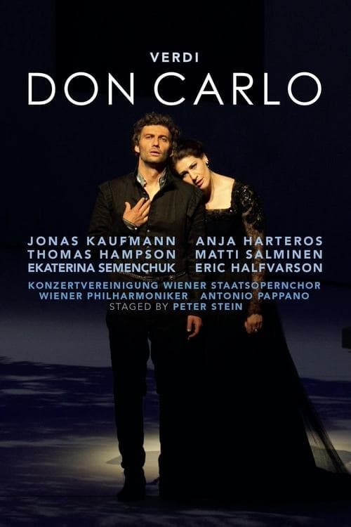 Verdi · Don Carlo poster