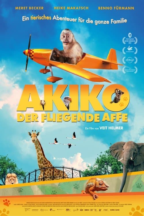 Akiko, der fliegende Affe poster