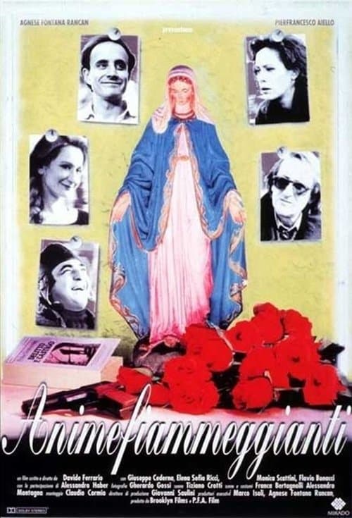 Anime fiammeggianti poster