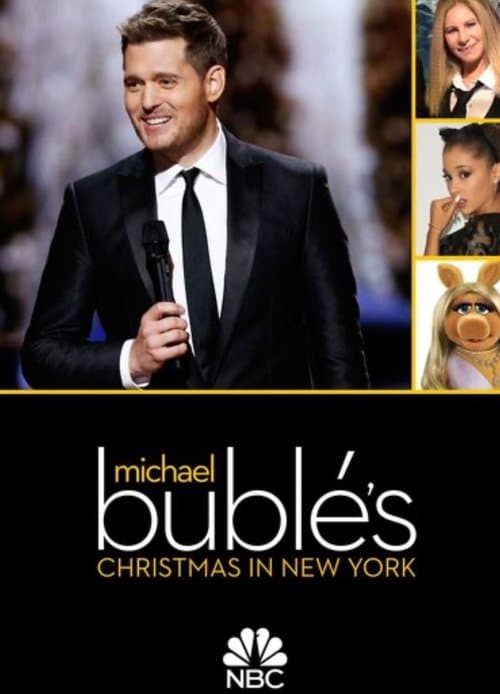 Michael Buble's Christmas in New York poster