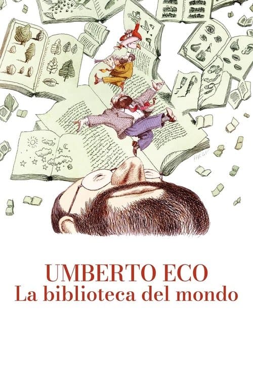 UMBERTO ECO - EINE BIBLIOTHEK DER WELT poster