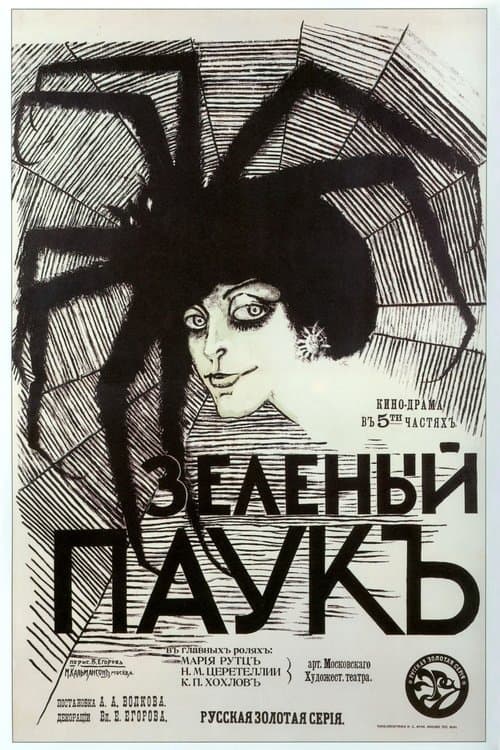 Зелёный паук poster