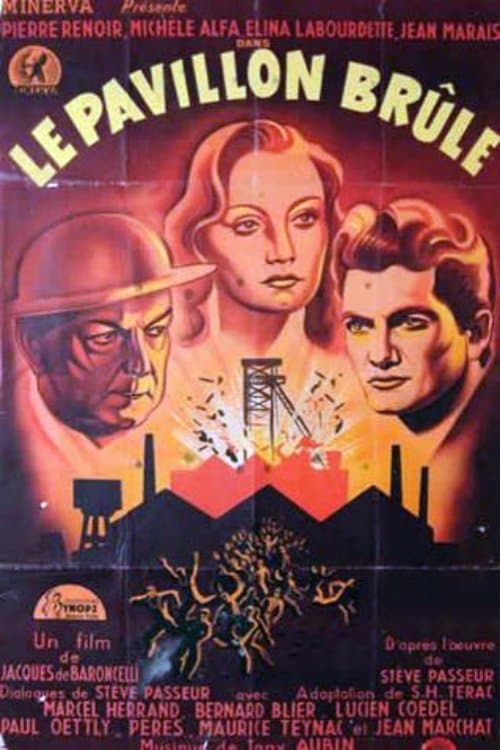 Le pavillon brûle poster