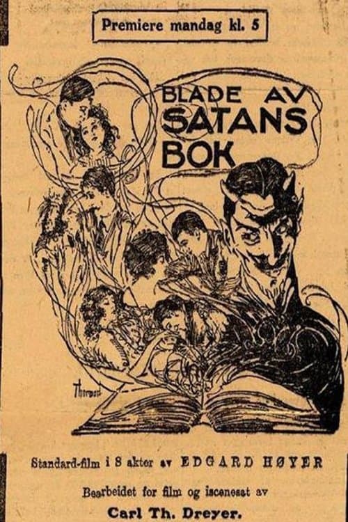 Blade af Satans Bog poster
